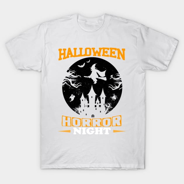Halloween horror night T-Shirt by SCOTT CHIPMAND